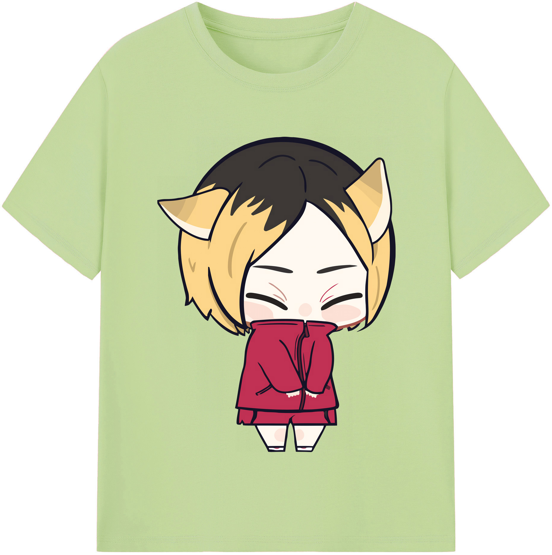 （画像用） ハイキュー!! Haikyu!! 綿100％半袖Tシャツ（フロントプリント）
